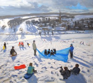 Edensor Village, Chatsworth, 2010 af Andrew Macara